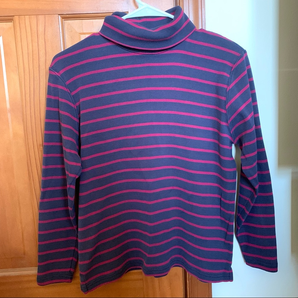 L.L Bean MEDIUM Cotton Turtleneck